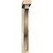 Ekena Millwork Funston Block Rough Sawn Bracket w/ Offset Brace, Douglas Fir, 4"W x 28"D x 28"H BKT0402X28X28FST05RDF - alternate 3